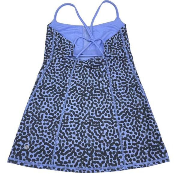 LULULEMON Dancing Warrior Tank 6 Ace Spot Lullaby Black - Picture 3 of 6